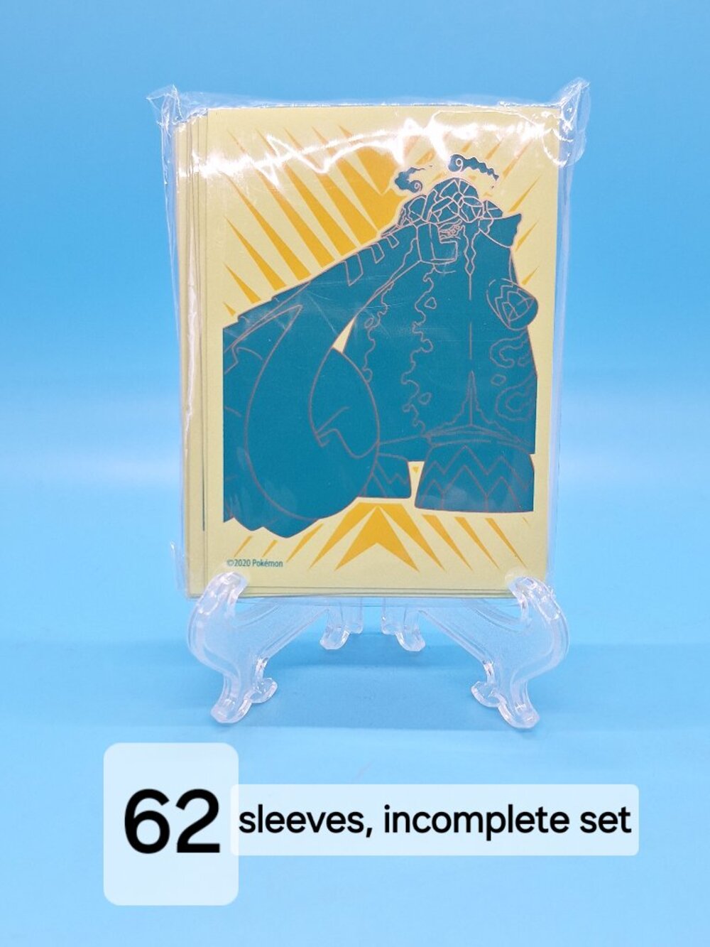 Pokémon Rebel Clash Elite Trainer Box Gigantamax Copperajah 62 card sleeves